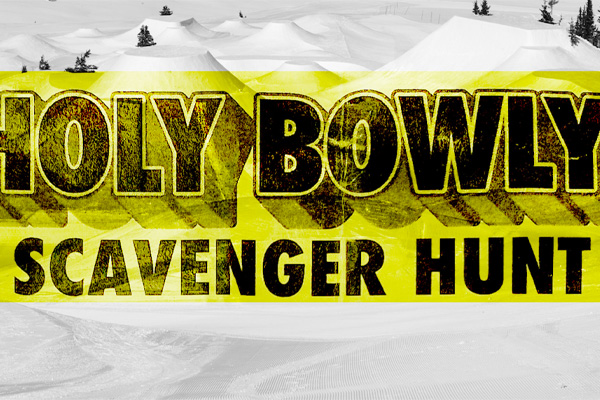 HOLY BOWLY SCAVENGER HUNT