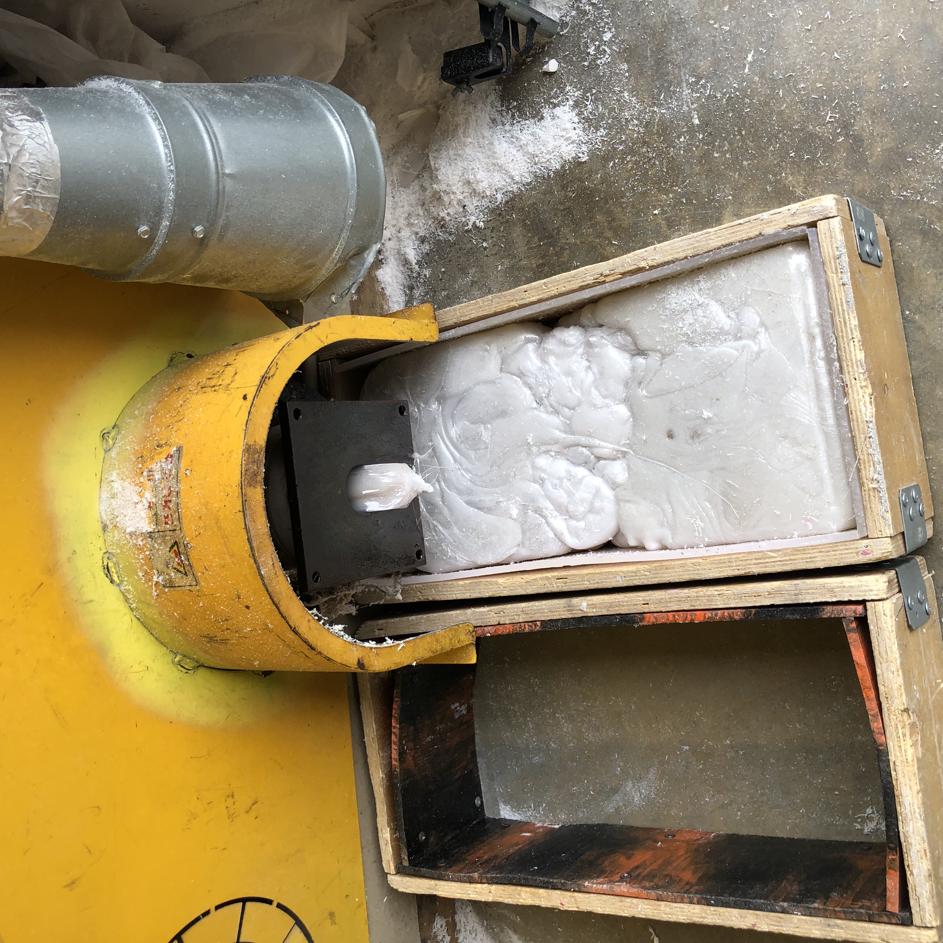Lib Tech Surf Foam Recycling Step 2